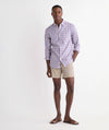 Performance Higgs Beach Plaid Backbay Shirt in Mariner by Vineyard Vines