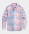 Performance Higgs Beach Plaid Backbay Shirt in Mariner by Vineyard Vines