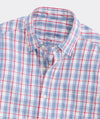 Performance Higgs Beach Plaid Backbay Shirt in Mariner by Vineyard Vines