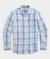 Performance Beachcomber Plaid Backbay Shirt in Summer Evening by Vineyard Vines