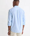 Performance Coral Reef Gingham Featherweight Shirt in Jake Blue by Vineyard Vines