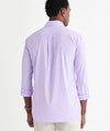 Performance Coral Reef Gingham Featherweight Shirt in Lavender Sky by Vineyard Vines