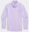 Performance Coral Reef Gingham Featherweight Shirt in Lavender Sky by Vineyard Vines
