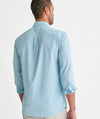 Performance Lemon Shark Gingham Featherweight Shirt in Aqua Glass by Vineyard Vines