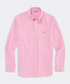 Performance Lemon Shark Gingham Featherweight Shirt in Pink Drink by Vineyard Vines