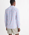 Performance Mangrove Tattersall Featherweight Shirt in Toucan by Vineyard Vines