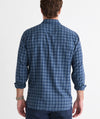 Performance Tech Twill Plaid Shirt in Blue Blazer by Vineyard Vines