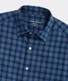Performance Tech Twill Plaid Shirt in Blue Blazer by Vineyard Vines