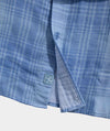 Chiller Plaid Double Cloth Shirt in Brackish Blue by Vineyard Vines