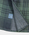 Chiller Plaid Double Cloth Shirt in Olive Dusk by Vineyard Vines