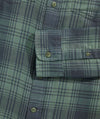 Chiller Plaid Double Cloth Shirt in Olive Dusk by Vineyard Vines