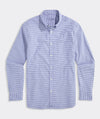 Performance Cotton Tattersall Shirt in Brackish Blue by Vineyard Vines