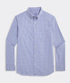 Performance Cotton Tattersall Shirt in Lavender Sky by Vineyard Vines