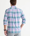 Performance Plaid Featherweight Shirt in Lowcountry Loden by Vineyard Vines