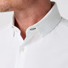 Leeward Long Sleeve Dress Shirt in White Solid by Mizzen+Main
