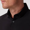 Leeward Long Sleeve Dress Shirt in Black Solid by Mizzen+Main