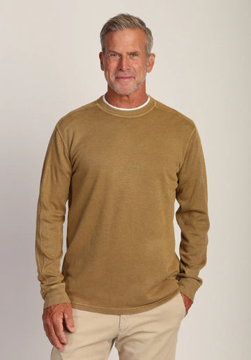 Jackson Ultra Soft-Ribbed Knit in Dark Rye by True Grit