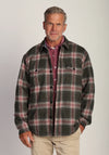 Jackson Summit Shirt Jacket in Brick by True Grit
