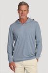 Bowery Burnout Slit Hoodie in Splash by True Grit