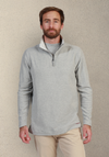 Daybreak Performance Quarter-Zip in Grey by True Grit