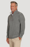 Yosemite 1/4 Zip Pullover in Grey by True Grit