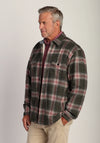 Jackson Summit Shirt Jacket in Brick by True Grit