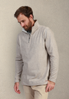 Daybreak Performance Quarter-Zip in Soft Brown by True Grit