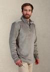 Apres Lux Sueded Corduroy Quarter-Zip in Heather by True Grit