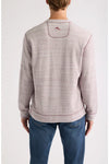 Fairmonte Flip Abaco Long Sleeve Shirt in Maroon Heather by Tommy Bahama