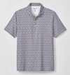 Toco Performance Jersey Polo in Black by Johnnie-O