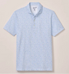 Boggings Performance Jersey Polo in Palisades Blue by Johnnie-O