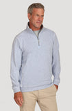 Yosemite 1/4 Zip Pullover in Blue by True Grit