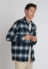 Fireside Super Brushed Flannel in Blue by True Grit