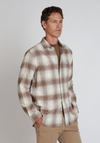 Fireside Super Brushed Flannel in Oatmeal by True Grit