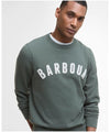 Essential Prep Logo Sweatshirt in Thyme by Barbour
