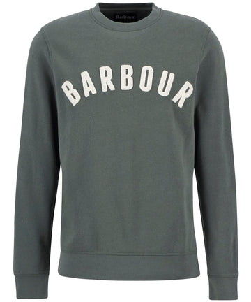 Essential Prep Logo Sweatshirt in Thyme by Barbour