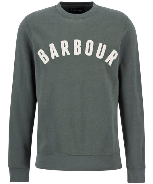 Essential Prep Logo Sweatshirt in Thyme by Barbour