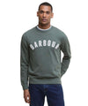 Essential Prep Logo Sweatshirt in Thyme by Barbour