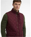 Lowerdale Gilet in Bordeaux by Barbour