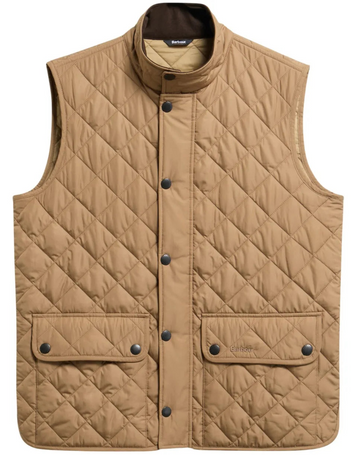 Lowerdale Gilet in Sandstone by Barbour
