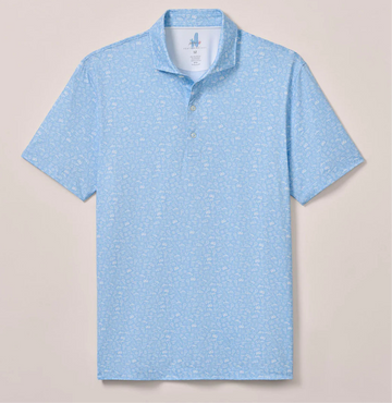 Wine Mixer Featherweight Performance Polo in Kona by Johnnie-O