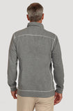 Yosemite 1/4 Zip Pullover in Grey by True Grit