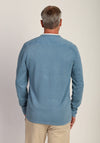 Jackson Ultra Soft-Ribbed Knit in Mineral Blue by True Grit