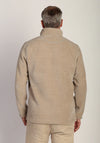 Apres Lux Chenille 1/4 Zip Pullover in Oatmeal by True Grit