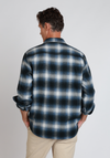 Fireside Super Brushed Flannel in Blue by True Grit