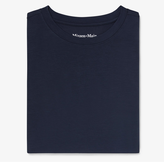 Knox T-Shirt in Navy Solid by Mizzen+Main