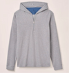 Watters DriRelease Performance 1/4 Zip Hoodie in Seal by Johnnie-O