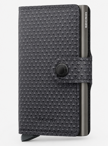 Miniwallet in Pyramid Grey by Secrid
