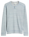 Fairmonte Flip Abaco Long Sleeve Shirt in Dockside Blue Heathe by Tommy Bahama