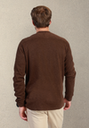 Jackson Modern Thermal Crewneck in Chocolate by True Grit